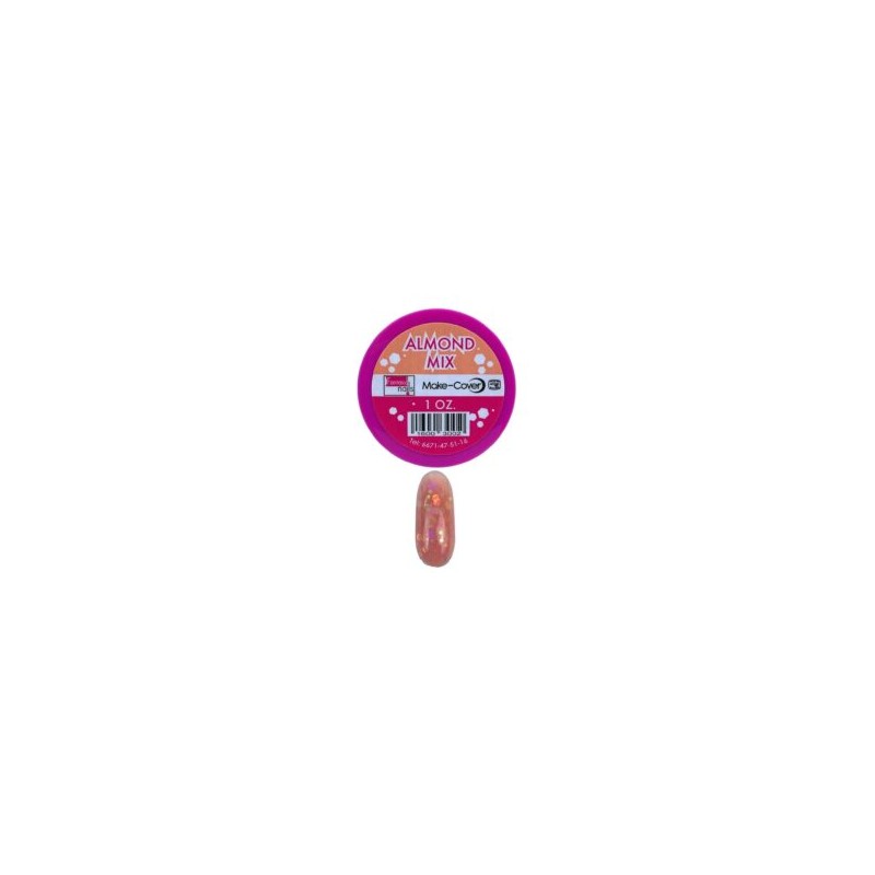 Acrílico / Make Up Almond mix 1 Oz Fantasy Nails