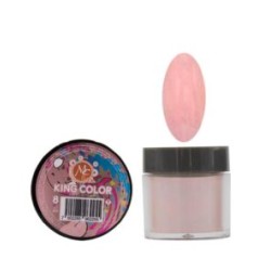 Polvo acrilico King Color maquillaje para uñas 2 oz #8