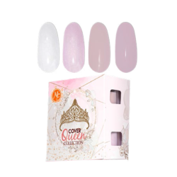 Caja de Polvo acrílico COVER QUEEN 4 pz MC Nails